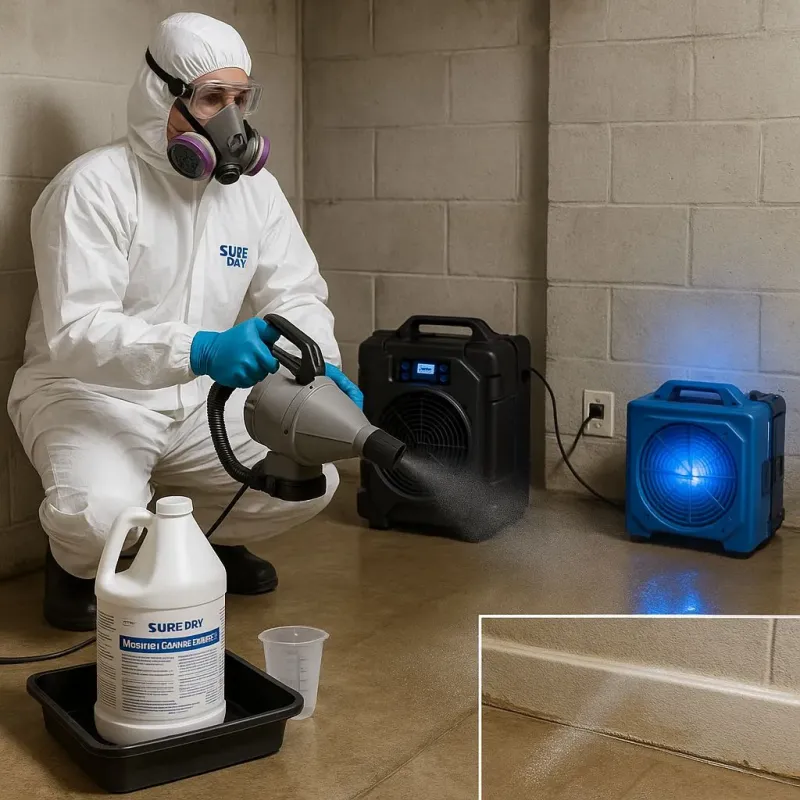 Sanitization and Odor Removal process in McLean, VA