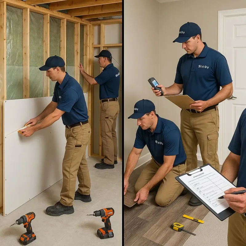 Repairs and Reconstruction process in McLean, VA