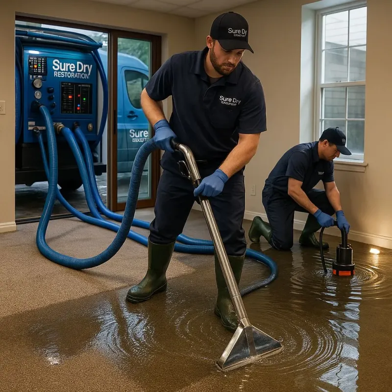 Water Extraction and Removal process in McLean, VA